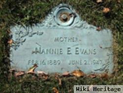 Nannie E Loy Evans