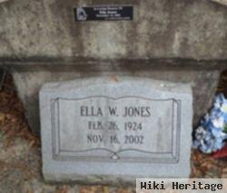 Ella W Jones