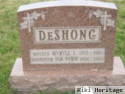 Myrtle Irene Sipes Deshong