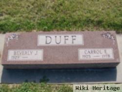 Beverly J Duff