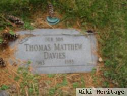 Thomas Matthew Davies