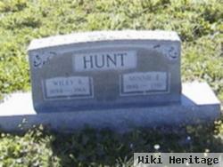 Minnie E. Hunt