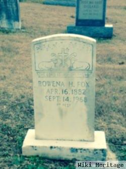 Rowena H. Fox