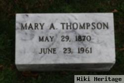 Mary A "mamie" Martin Thompson