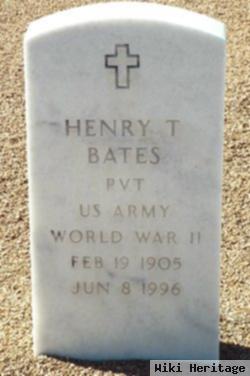 Henry T Bates