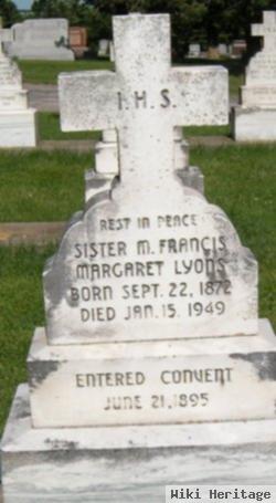 Sr M Francis Lyons