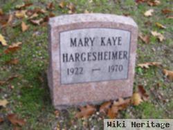 Mary Kaye Hargesheimer