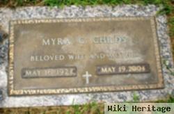 Myra Ella Creekmore Childs