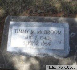 Timothy M. "timmy" Mcbroom