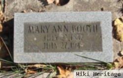 Mary Ann Hickman Booth