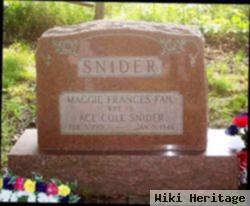 Maggie Francis Fail Snider