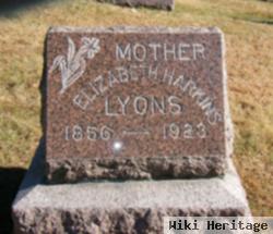 Elizabeth Sarah Harkins Lyons