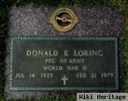 Donald E Loring