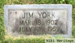 James Elmer "jim" York