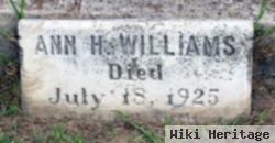 Ann H. Williams