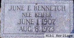 June E Keifer Bennetch