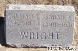 Sarah A Waln Wright