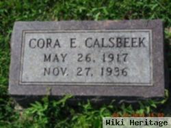 Cora E Calsbeek