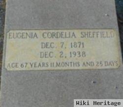 Eugenia Cordelia Rozar Sheffield