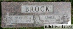 Lowell F Brock