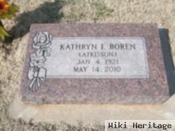 Kathryn Irene Atkisson Boren