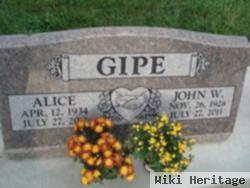 Alice M Gipe