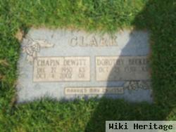 Chapin Dewitt Clark