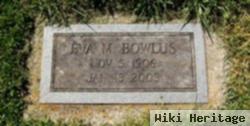 Eva May Crone Bowlus