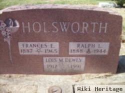 Frances Edna Edwards Holsworth