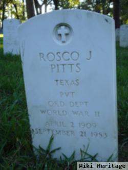 Rosco J Pitts