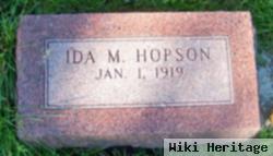 Ida M. Hopson