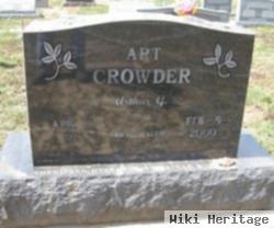 Arthur G. "art" Crowder