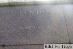 Martin O Bender