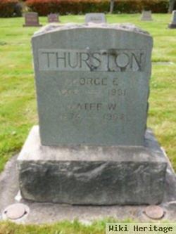 George E Thurston