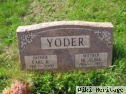 M Alma Yoder