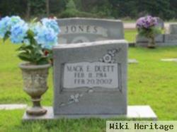 Mack E. Duett