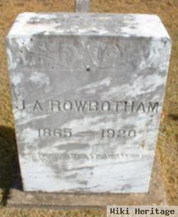 James Alexander Rowbotham