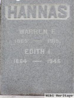 Edith Isabella Cory Hannas