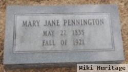 Mary Jane Gilliland Pennington