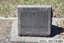 Walter O Rue