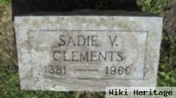 Sadie V Clements