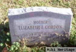 Elizabeth E Gordon