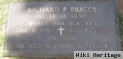 Richard P Briggs