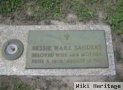 Bessie Marie Ware Sanders