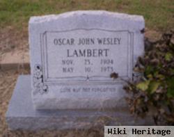 Oscar John Wesley Lambert