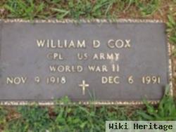 William D. Cox