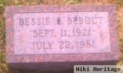 Bessie B. Bebout