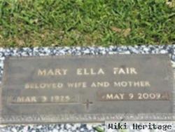 Mary Ella White Fair