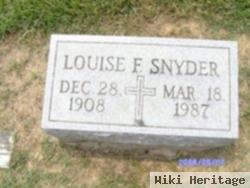 Louise F. Bunyard Snyder