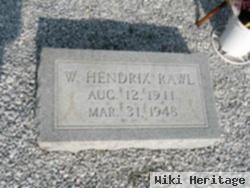 Willard Hendrix Rawl